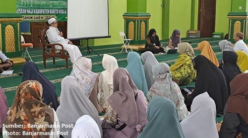 jamaah haji kalsel manasik